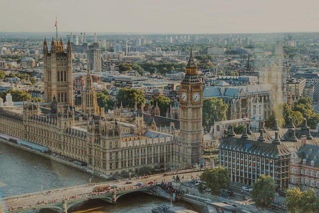 Map showing location of London Office
